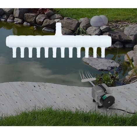 Multi Diviseur Plastique 12 Sorties Pour Aérateur & Pompe à Air Bassin & Aquarium