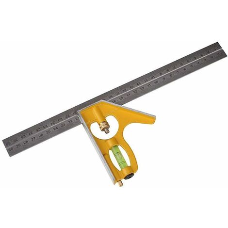 Stainless Steel Ruler Anti-rust Combination Square Measuring Ruler