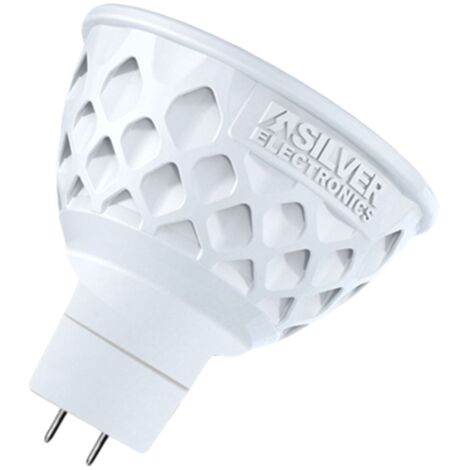 Multi led glühbirne silver elektronisch dichroitisch 4w=40w - gu5.3 - 3.000k - 120º - 370lm - warmes licht - a+
