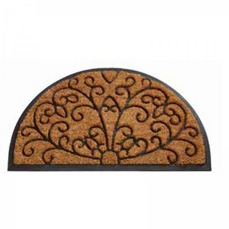 Multi Mat Heavy Duty Doormat Half Moon 75x45