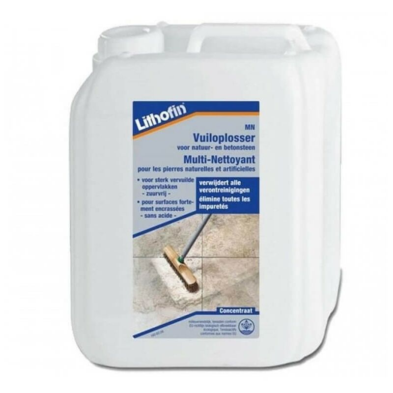 Mn Multi-nettoyant 5 l - Nettoyage Des Sols Encrassés - Lithofin