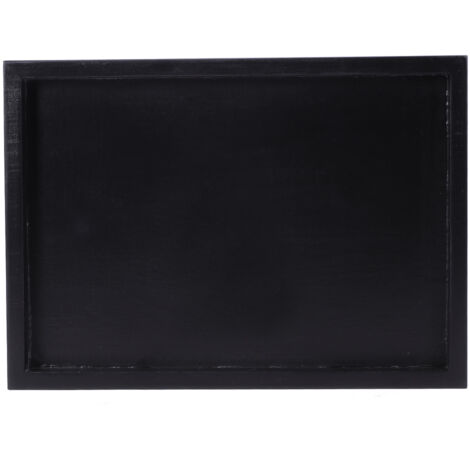 Multi-Purpose Rectangular Wooden Tea Coffee Food Serving Tray for Home Restaurant 25x18x2cm