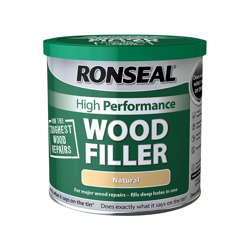 Ronseal - 36058 High-Performance Wood Filler Natural 3.7kg RSLHPWFN37KG