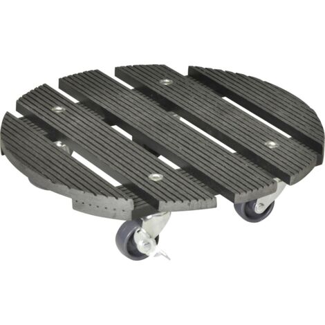 Multi Roller WPC rund anthrazit 100 kg Apparate-Rolle