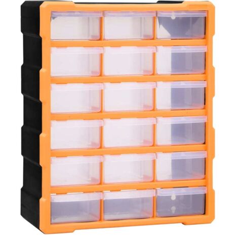 Multi-Schubladen-Organizer 18 Schubladen 38x16x47 cm