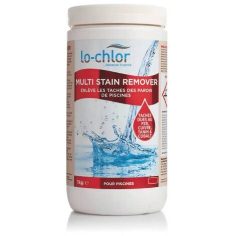 Multi Stain Remover Conçu pour enlever les taches dans la piscine ou le spa telles que le fer, le cuivre, le manganèse - lo-chlor