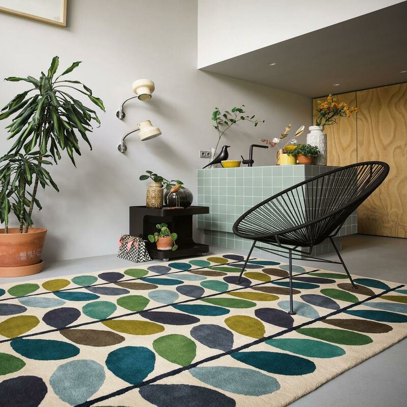 

Multi STEM MULTI STEM BCA 1A2T Alfombra hecha a mano Alfombras salón o habitación en UnAmourDeTapis - Bleu