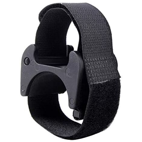 Multi-Use-Bike Strap LED Taschenlampe Tourch Halterung Fahrrad Locking Clamp Halter Haken und Schleife Band MTB Fahrrad Zubehör