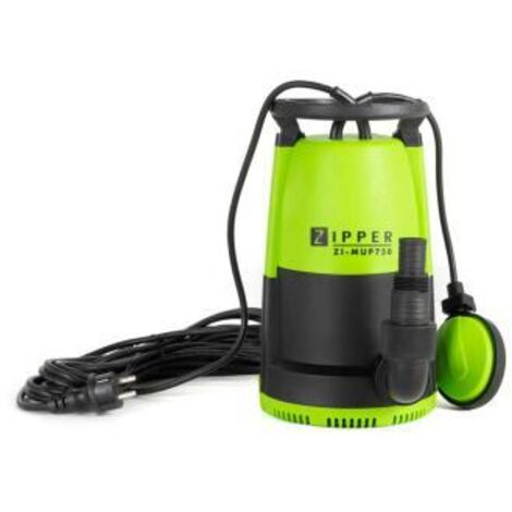 MULTI WASSERPUMPE 3 IN 1 SCHMUTZ KLAR FLACHABSAUGPUMPE 750W ZIPPER ZI-MUP750