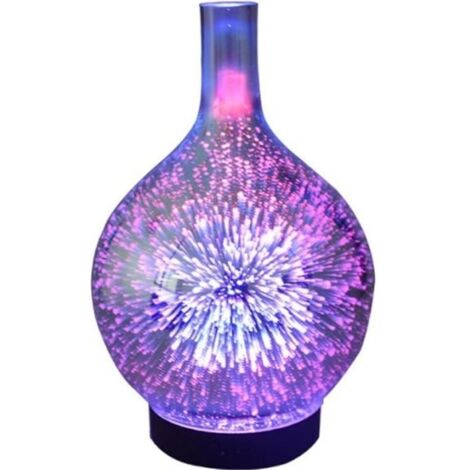 (multi)3D Diffuseur d'Huiles Essentielles Humidificateur Ultrasonique Diffuseur Aromathérapie ED d'aromathérapie Electrique