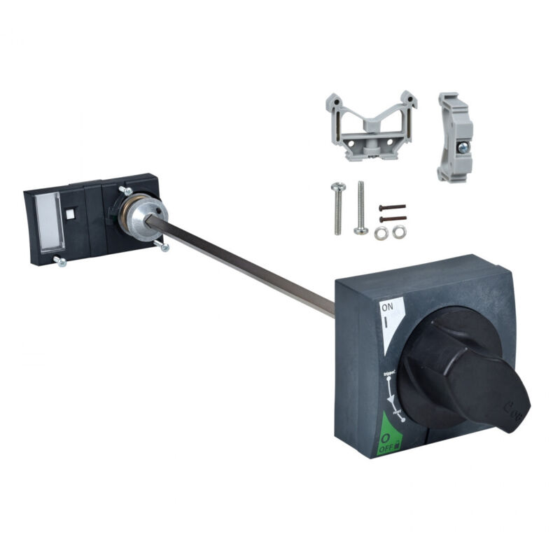 Commande rotative frontale NG 125 3P ou 4P poignée noire - 19088