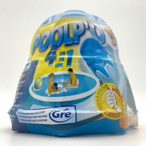 GRE Multiazione in involucro Poolp'o 4 azioni da 250 gr 1 pezzo
