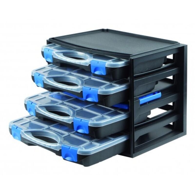 Outifrance - Rangement de 4 mallettes