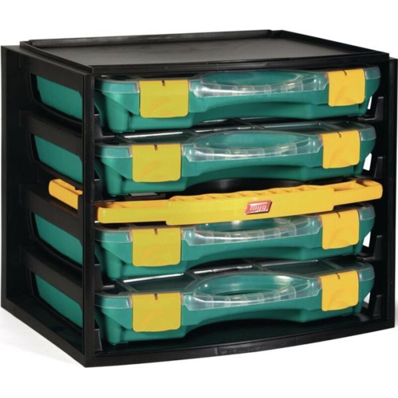 Industrias Tayg Multibox N° 1 Inkl. 4 Kleinteileboxen N° 22 Tayg