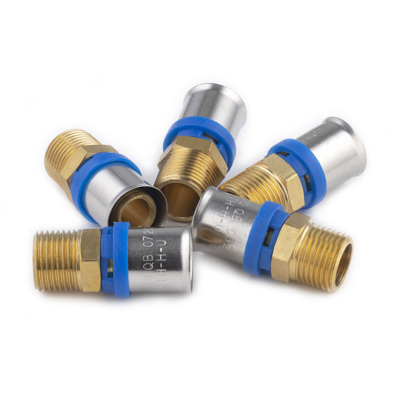 

Noyon&thiebault - Empalme de multicapa multiperfil para engastar macho M15x21 Ø20 - Bolsita de 5 racores