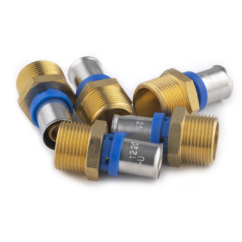 

Noyon&thiebault - Multicapa para engastar racor multiperfil macho M20x27 Ø16 - Bolsita de 5 racores