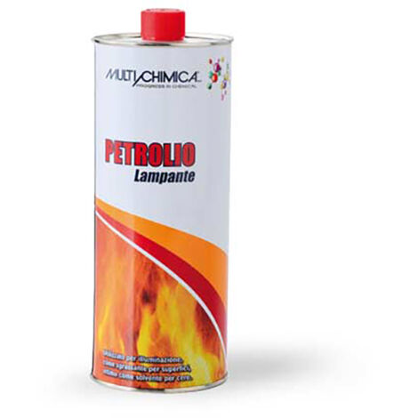 Multichimica 1lt petrolio lampante new per illuminazione