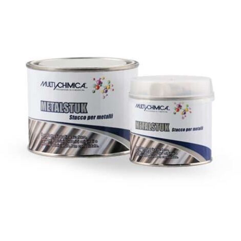 MULTICHIMICA - METALSTUK STUCCO P/METALLI 125 ML+280 GRCATALIZZATORE