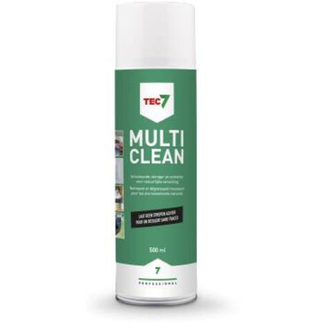 Multiclean - Puissant nettoyant universel - Tec7 - 0,5 L - Aérosol