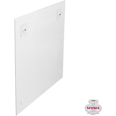 Multicolor Glasdruck 70x70 cm mit Leinwand