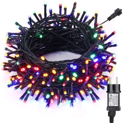 Multicolor Outdoor Christmas Garland, 33M 300 LED Indoor Christmas Tree String Lights, 8 Modes Waterproof for Christmas Trees Bedroom Garden Patio