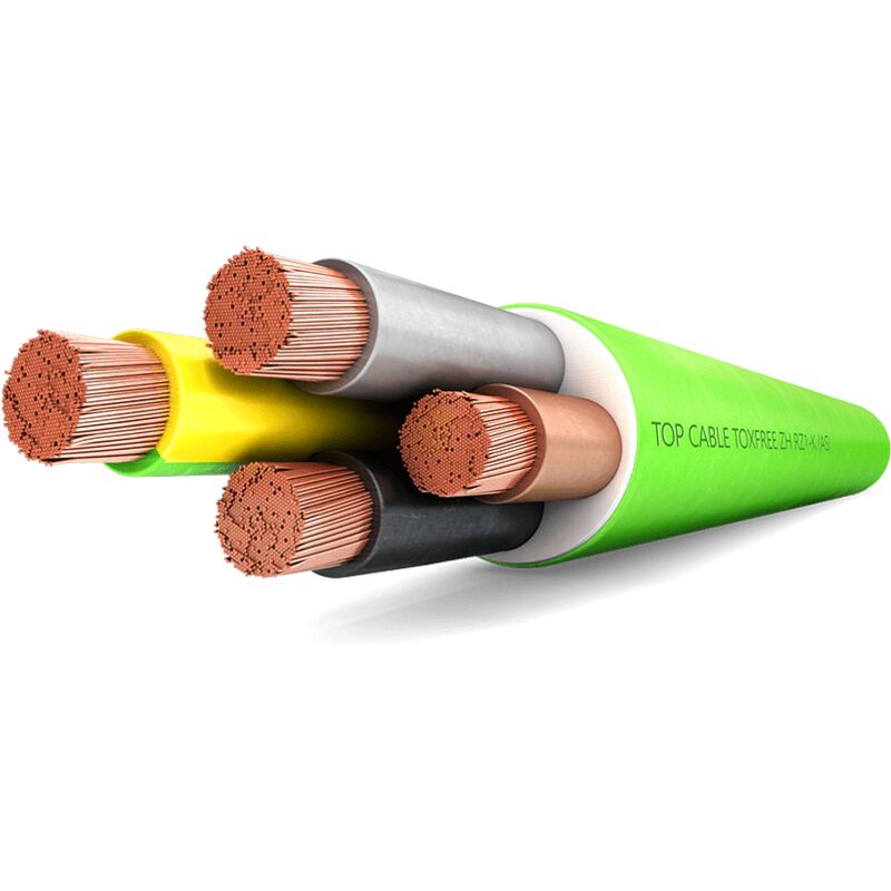 

Top Cable - MULTICONDUCTOR L.H. TOXFREE ZH Z1Z1-K 7G1,5 0,6/1kV 3207001M