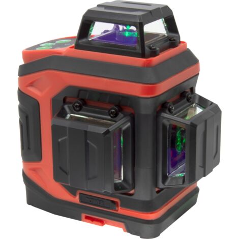 FUTECH Multicross 3D 18V MAX ligne croix verte laser dans l'étui - 036