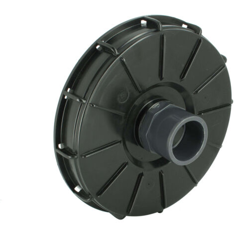 Multicuves – Couvercle de cuve à eau 1000L – Diamètre 220 mm – Prise PVC 50/63 mm pour connexion facile – Compatible cuves avec ouverture 220 mm