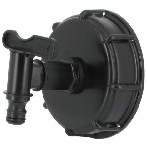 Multicuves – Raccord cuve eau S100X8 – Robinet de cuve avec nez type Gardena – Entrée taraudée S100X8 – Sortie rapide mâle