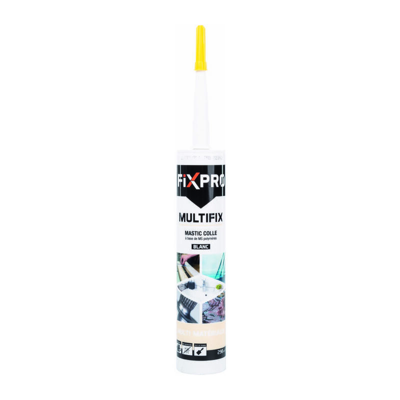 Fix-pro - Mastic-colle - Multifix - Fixpro - ms polymère - Tension maximale : 1,80N/mm2