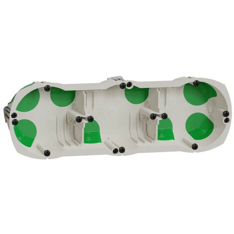 Multifix air, boîte étanche 3 postes entraxe 71mm, diam. 67 mm, prof. 40 mm (IMT35031)