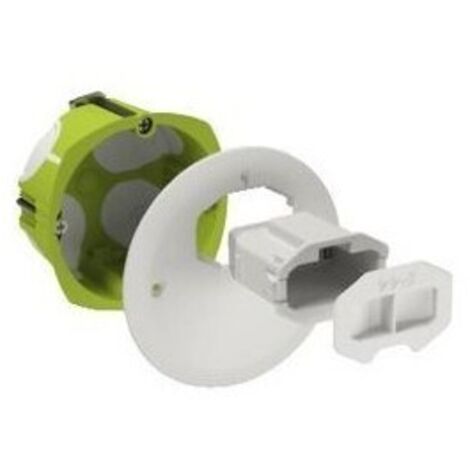 Multifix air dcl, boîte applique étanche avec couvercle non affleurant, diamètre 67 mm profondeur 50 mm