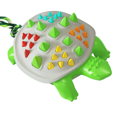 Multifonction Jouet Molaire pour Chien,Vert blanc， Jouets à Mâc