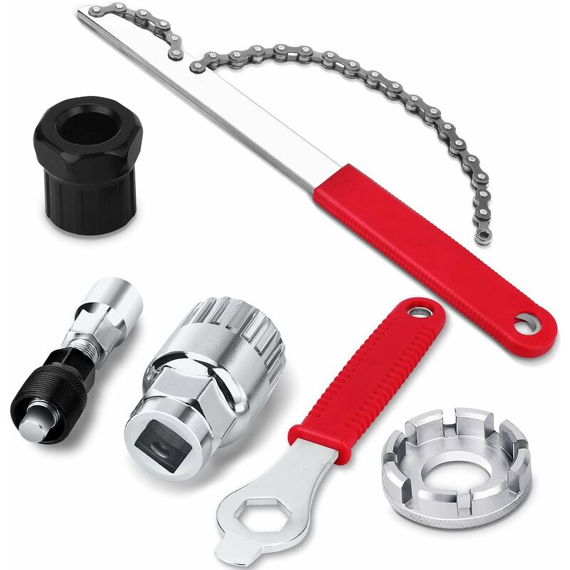 Fei Yu - Multifonction Outil de Démontage de Cassette de Vélo, Réparation de Vélo Fouet de chaîne Kit Outil de Maintenance pour vélo séparateur de