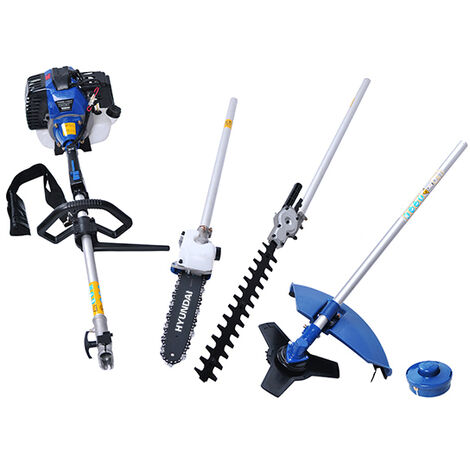 Multifonction Thermique 52 cm³ - 4 en 1 avec Moteur 2 Temps 1400 W - HYUNDAI HCOMBI55-1