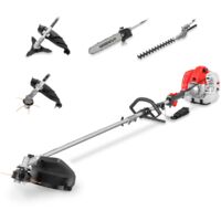 Multifonction thermique 65cc 5 en 1 Débroussailleuse Tronconneuse Taille-haie -GREENCUT