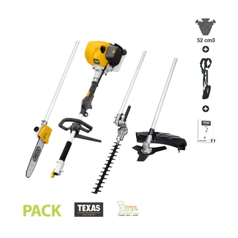 Texas - Multifonction thermique multi-outils 5 en 1 52cm3 BCU52M