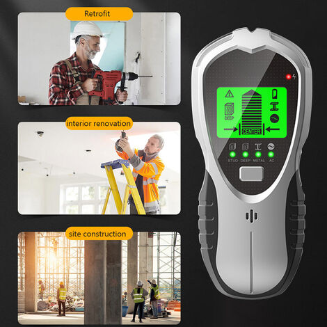 Multifunction Digital Wall Detector Stud Finder AC Wire Scanner Wood/Stud/Metal