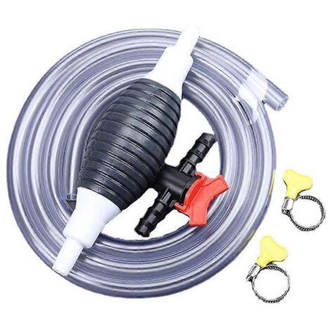 Multifunction Liquid Sucker Pump, Manual Fuel Transfer Pump (1Meter)--