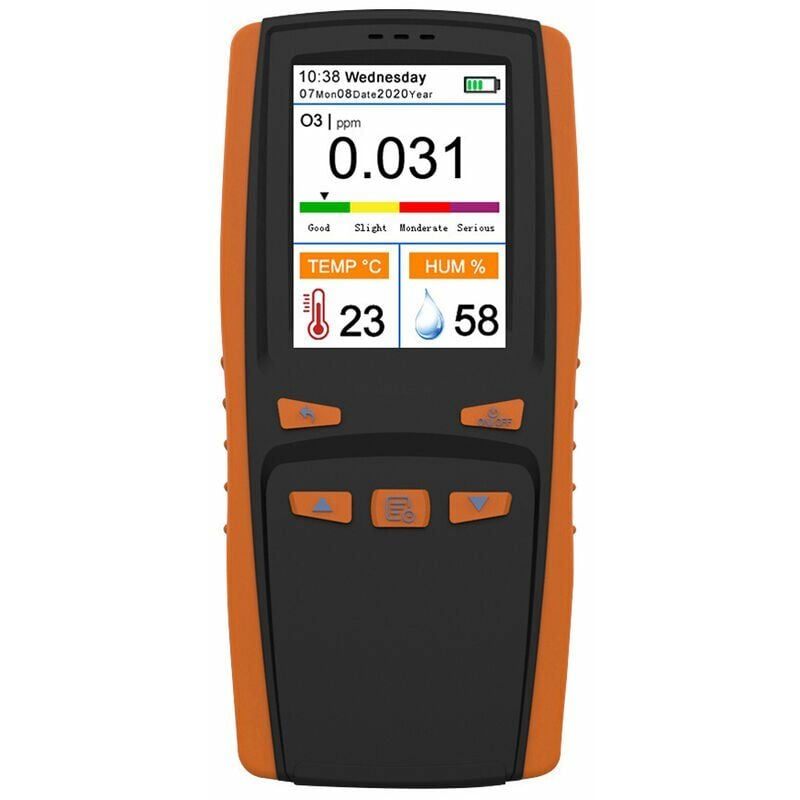 Multifunctional Portable Ozone Analyzer Ozone O3 Air Meter Ozone Detector Smart Sensor Air Quality Meter Pollution Monitoring