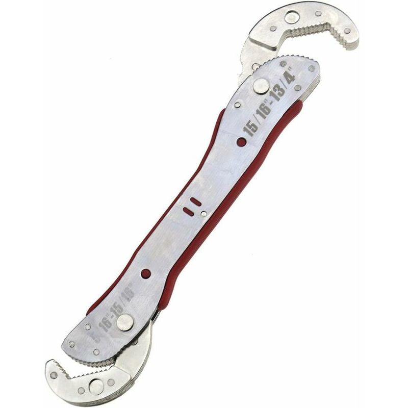 Hoopzi - Multifunctional Spanner Quick Snap Grip Home Hand Tool Universal Wrench