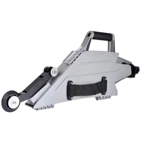 Multifunctional tool for caulking, construction, and decorating plasterboard flooring.