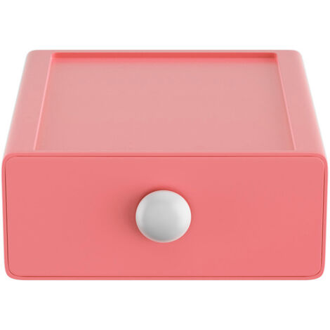 Multifunktionale Aufbewahrungsbox für den Schreibtisch, geräumiger Schubladenorganizer, platzsparend für Büro- und Haushaltsartikel, Orange