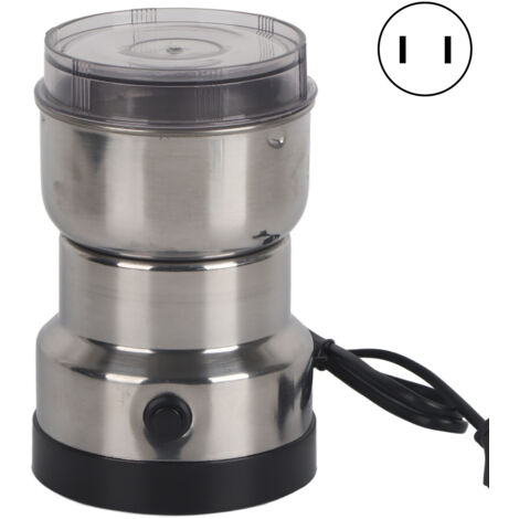 Multifunktionale elektrische Kaffeemühle für Samen, Nüsse und Gewürze – Mahlwerk mit 110-V-US-Stecker