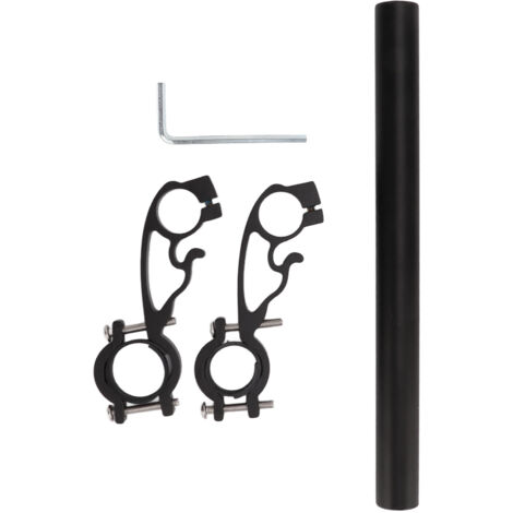 Multifunktionale Fahrradlenkerhalterung, -verlängerung und ausziehbare Halterung aus Aluminiumlegierung für Fahrradzubehör.