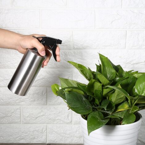 Multifunktionale Gießkanne aus Edelstahl 304 für Zimmerpflanzen, 550 ml