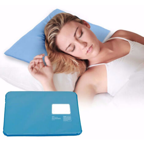 Multifunktionale Kühlmatte für Sitzkissen aus weichem und atmungsaktivem PVC (53 x 29,5 cm) – Wärmelindernder Komfort ohne Strom