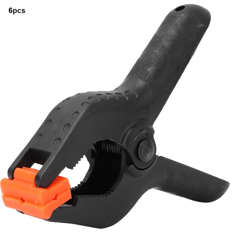 Image of Multifunktionale Kunststoff-Federklemme/Stütze – 4-Zoll-Holzbearbeitungs-Spannwerkzeug