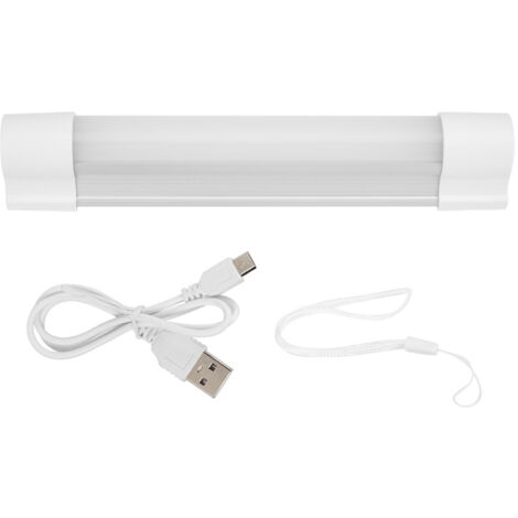 Multifunktionale LED-Campinglampe, USB-aufladbar, tragbar, SOS-Licht, Notstromakku, IP68 mit Magnet