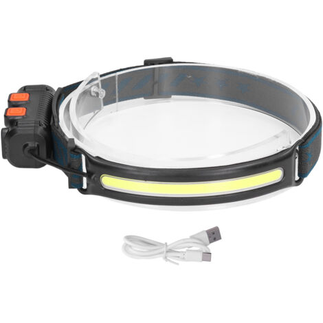 Multifunktionale LED-Stirnlampe mit 3 Induktionsmodi, COB-wasserdichte Außenleuchte